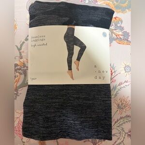A New Day Charcoal High-Waisted Leggings L/XL